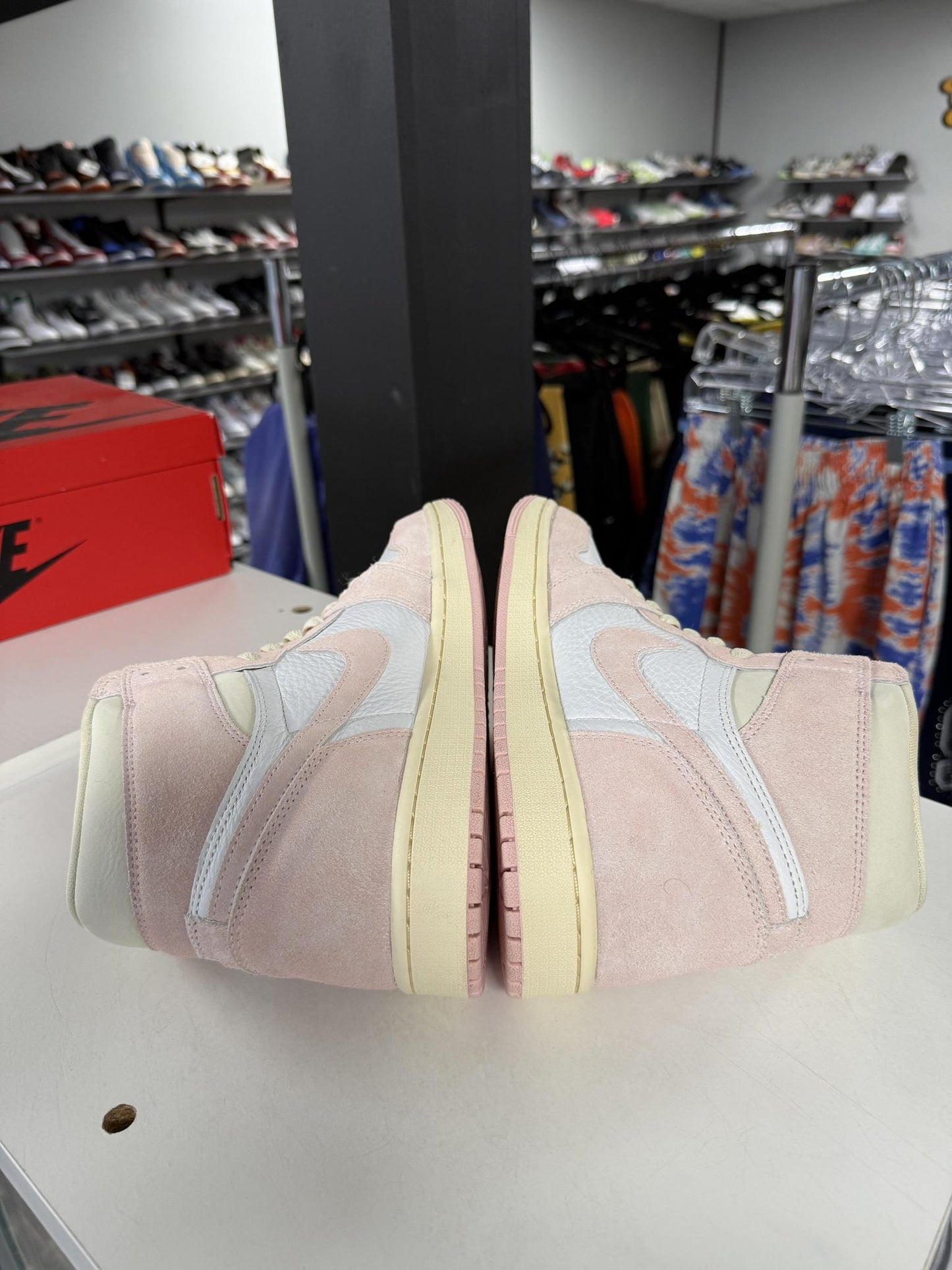 Jordan 1 "Washed Pink" Used Size 9.5