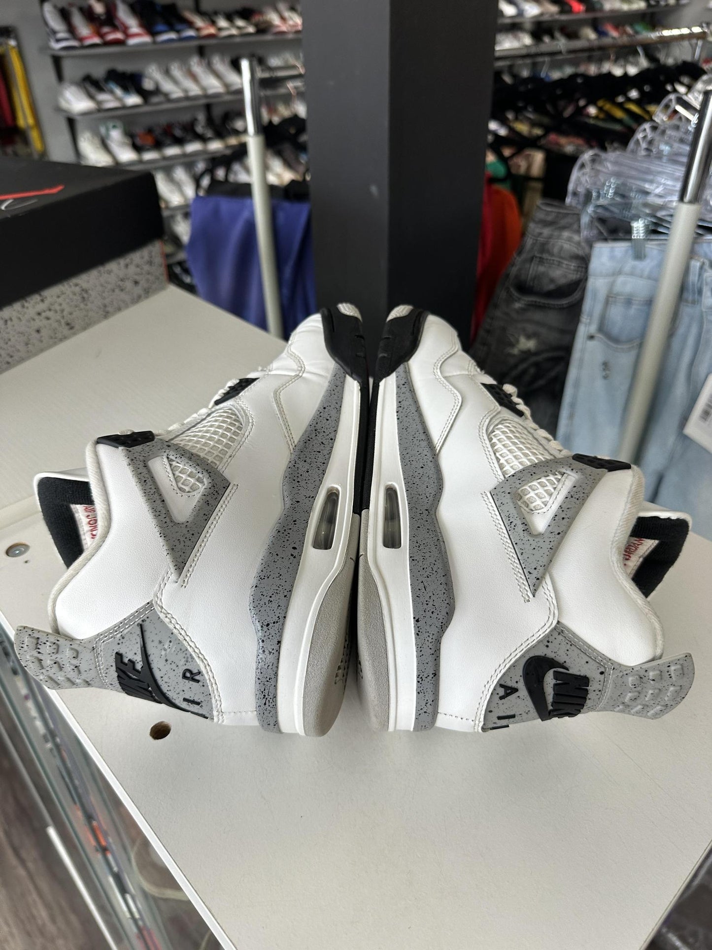 Jordan 4 "White Cement" Size 11