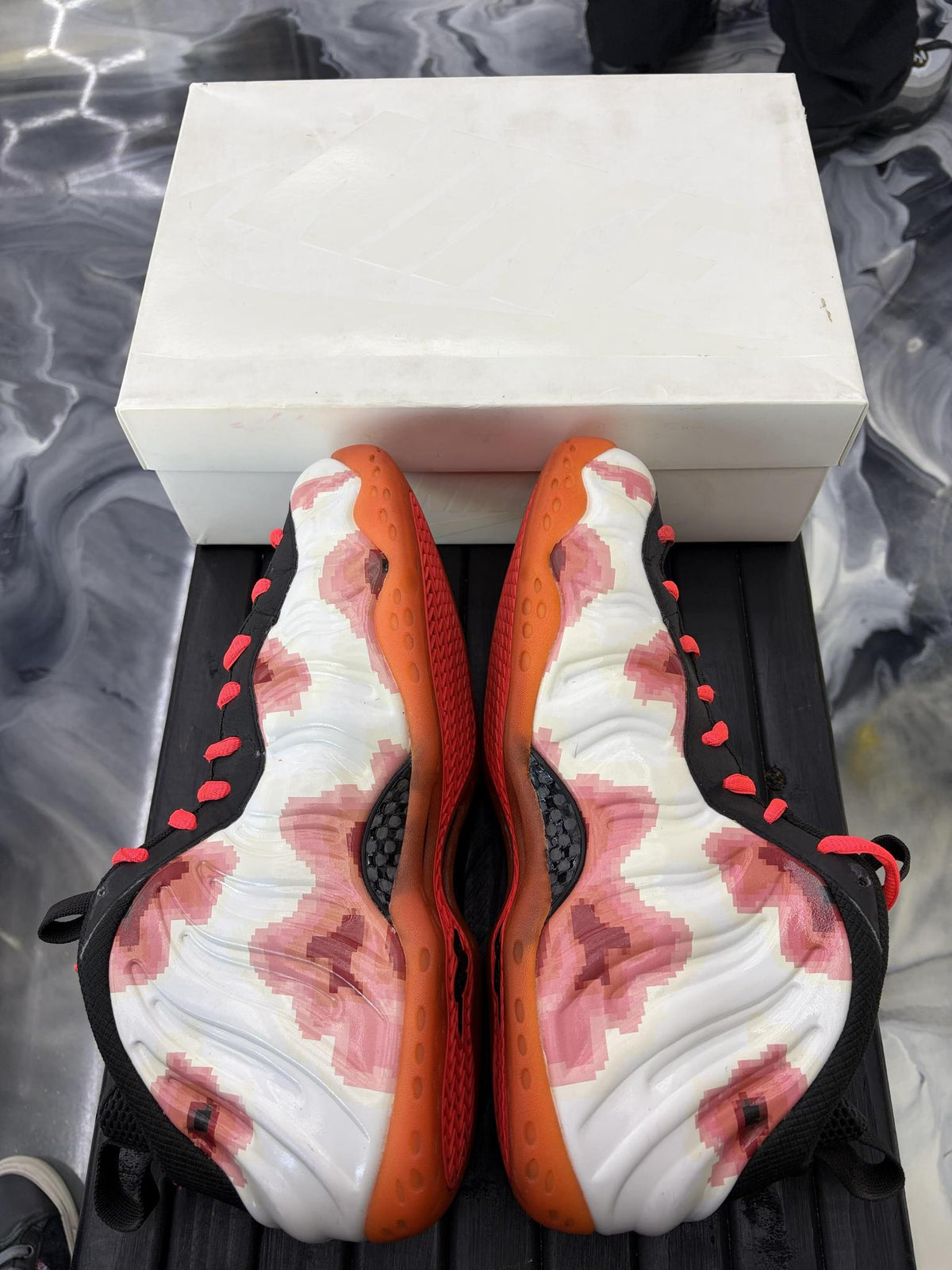 Nike Foamposite One "Thermal Map" Used Size 12