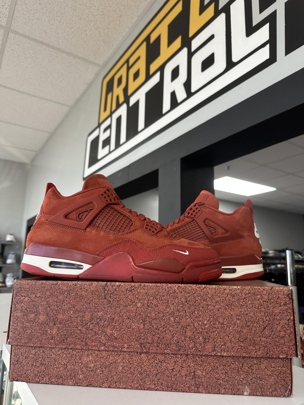 Jordan 4 "Brick By Brick" Size 14 Used