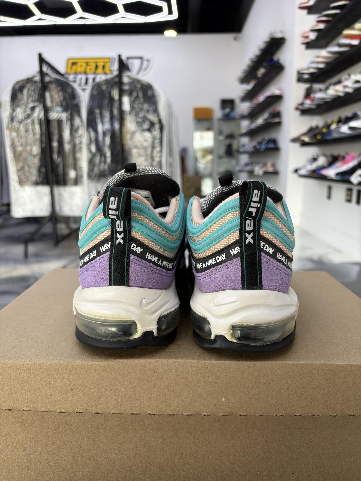 Nike Air Max 97 "Have A Nike Day" Used Size 9.5