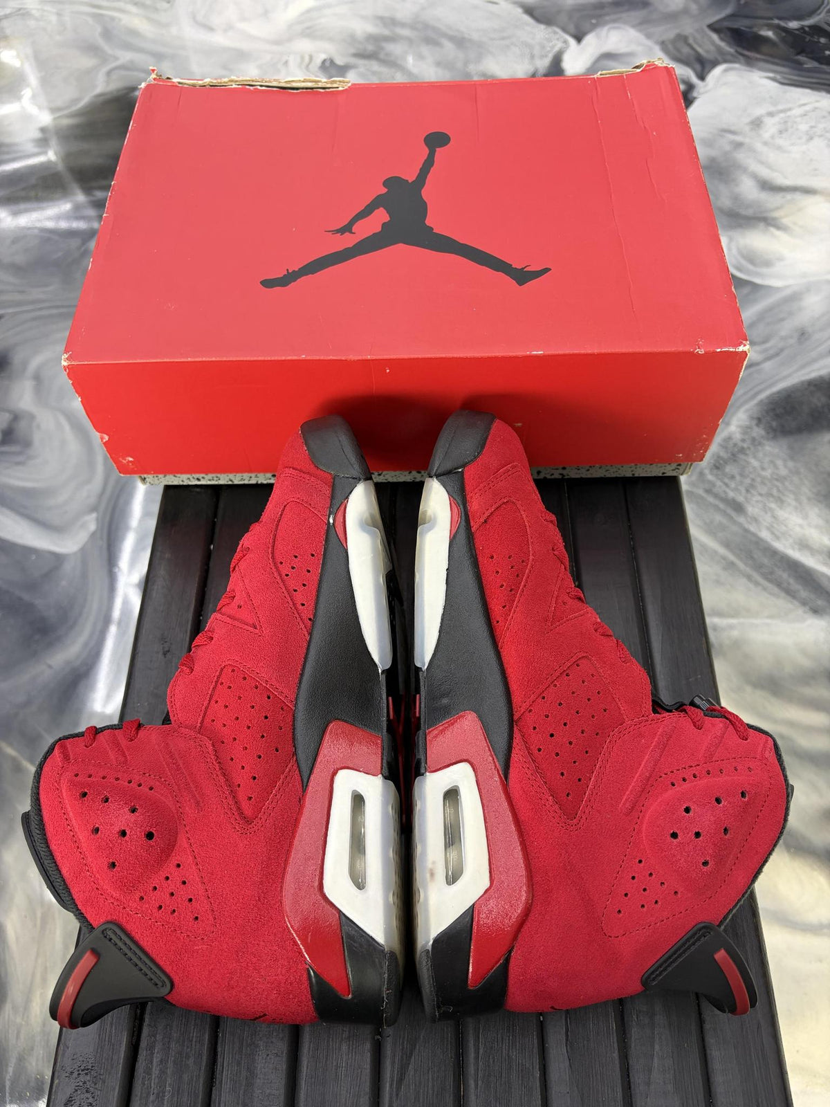 Jordan 6 "Toro Bravo" Used Size 9.5