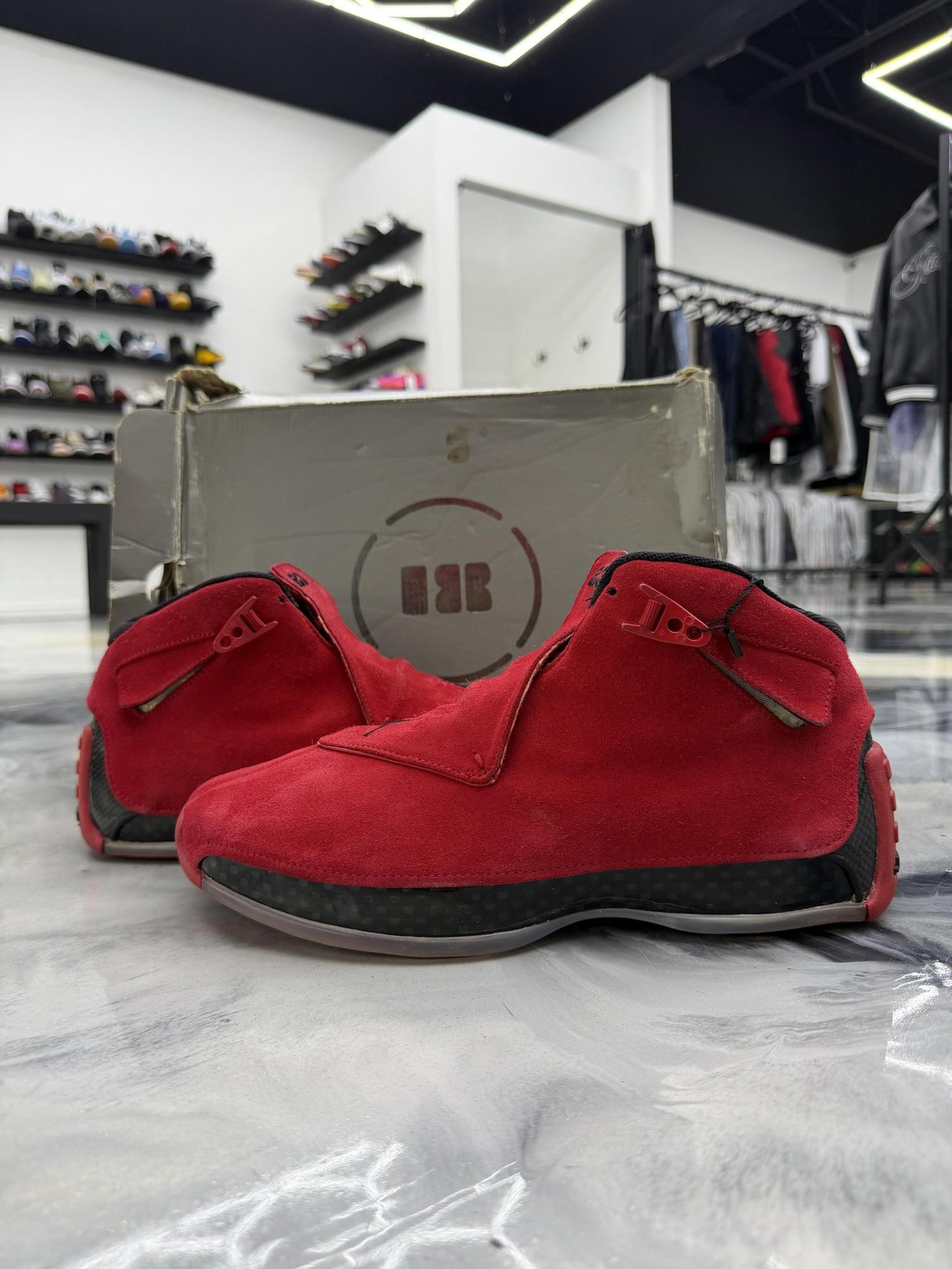 Jordan 18 "Toro" Used Size 10