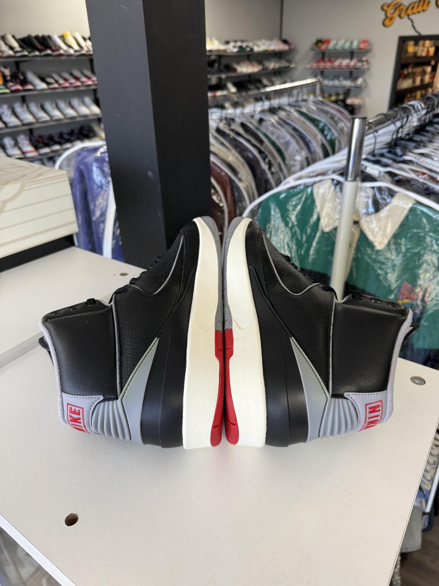 Jordan 2 "Black Cement" Used Size 12
