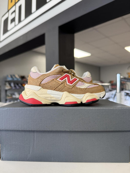 NB 9060 "Brown Red Pink" Used Size 6C