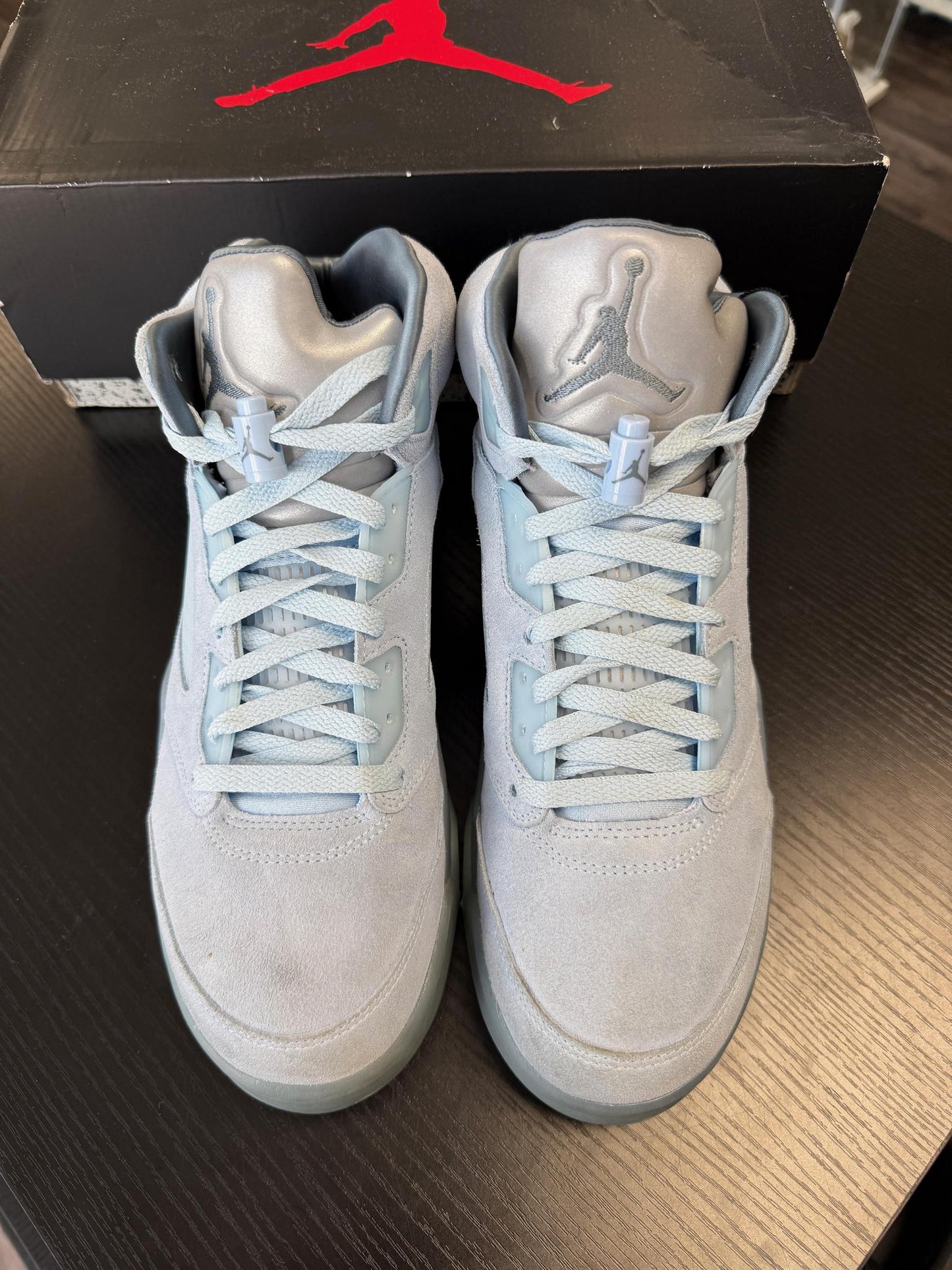 Jordan 5 Bluebird Used Size 9