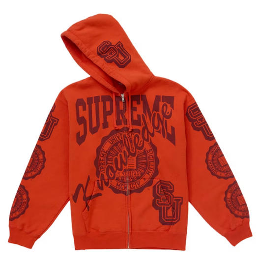 Supreme Knowledge Reigns Zip Up "Orange"