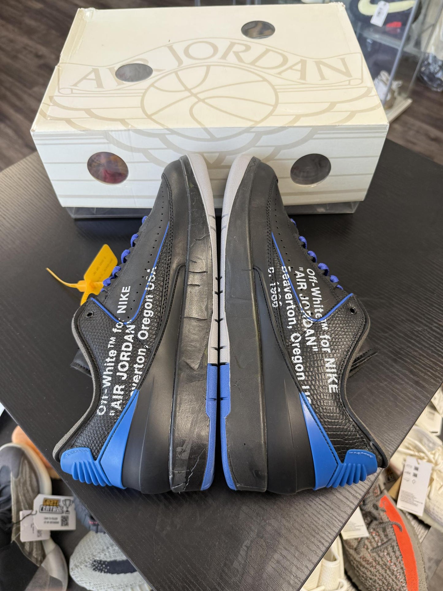 Jordan 2 Low X Off White "Black" Used Size 12.5