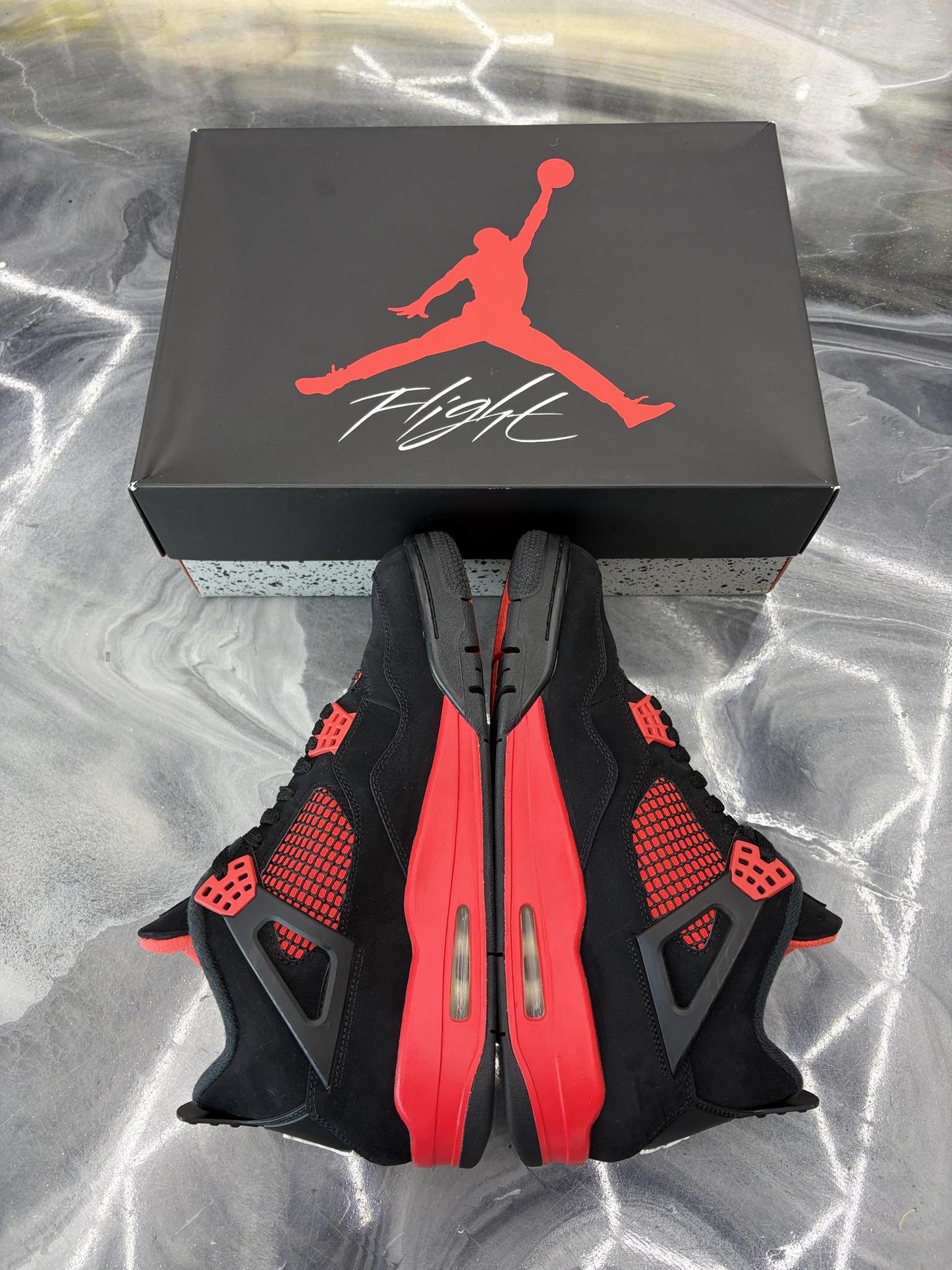 Jordan 4 "Red Thunder" Used Size 11