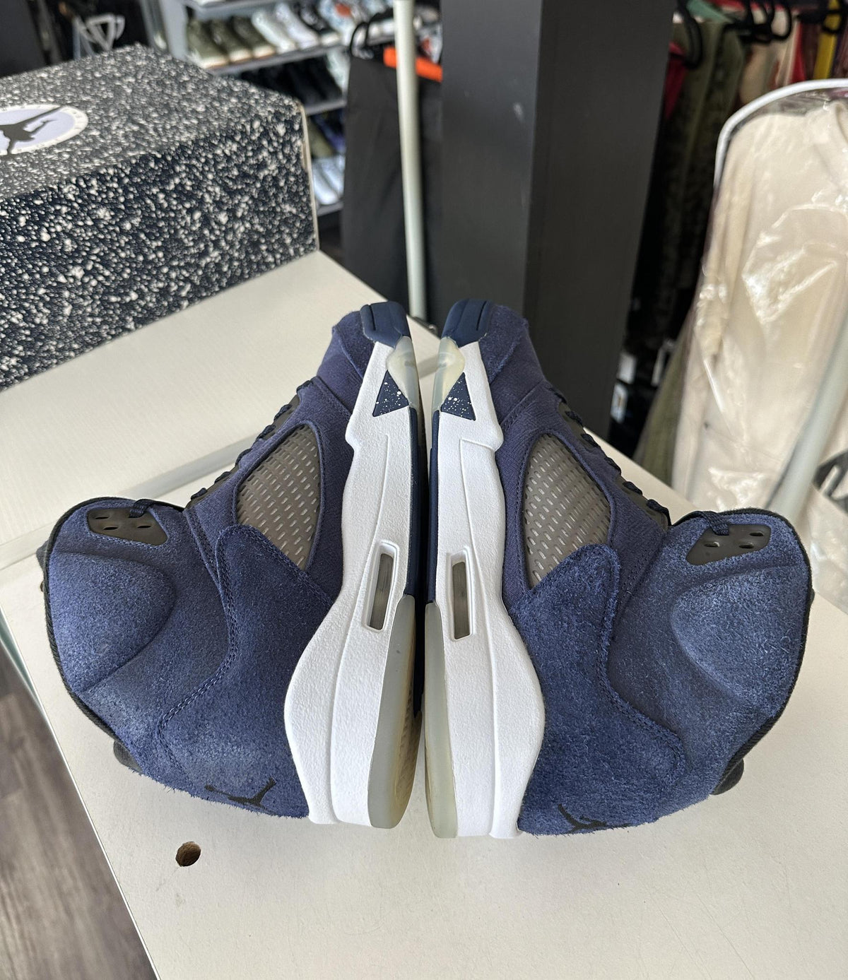 Jordan 5 Midnight Navy Used