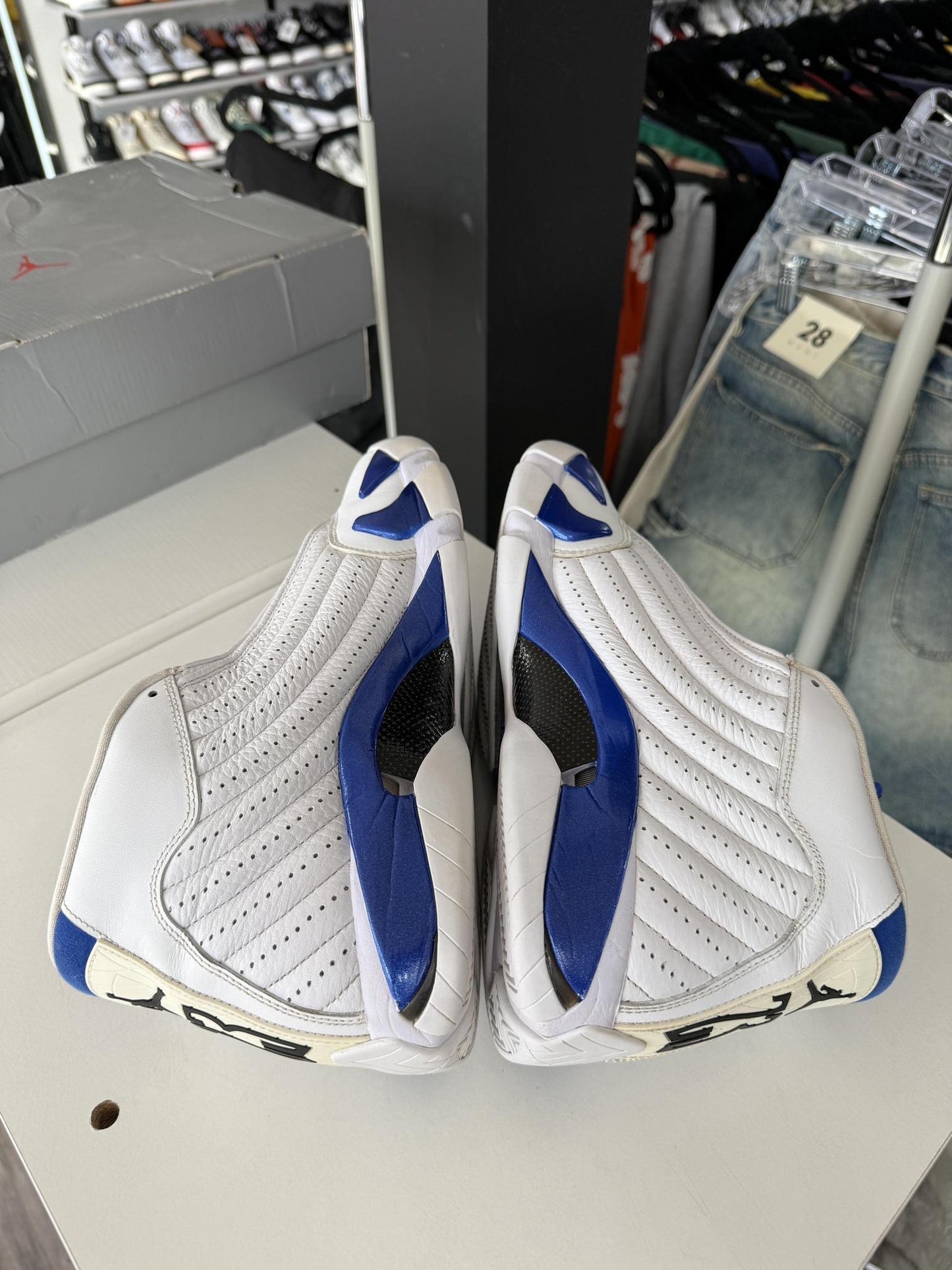Jordan 14 "Hyper Royal" Used Size 11.5
