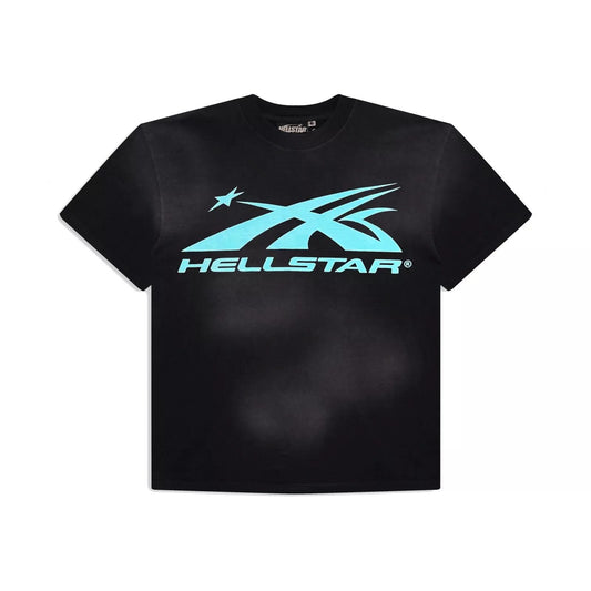 Hellstar Tee "Light Blue Sports Logo"