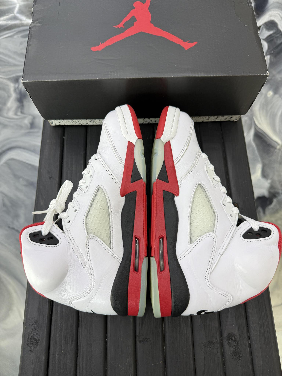 Jordan 5 "Fire Red" Used Size 7Y/8.5W