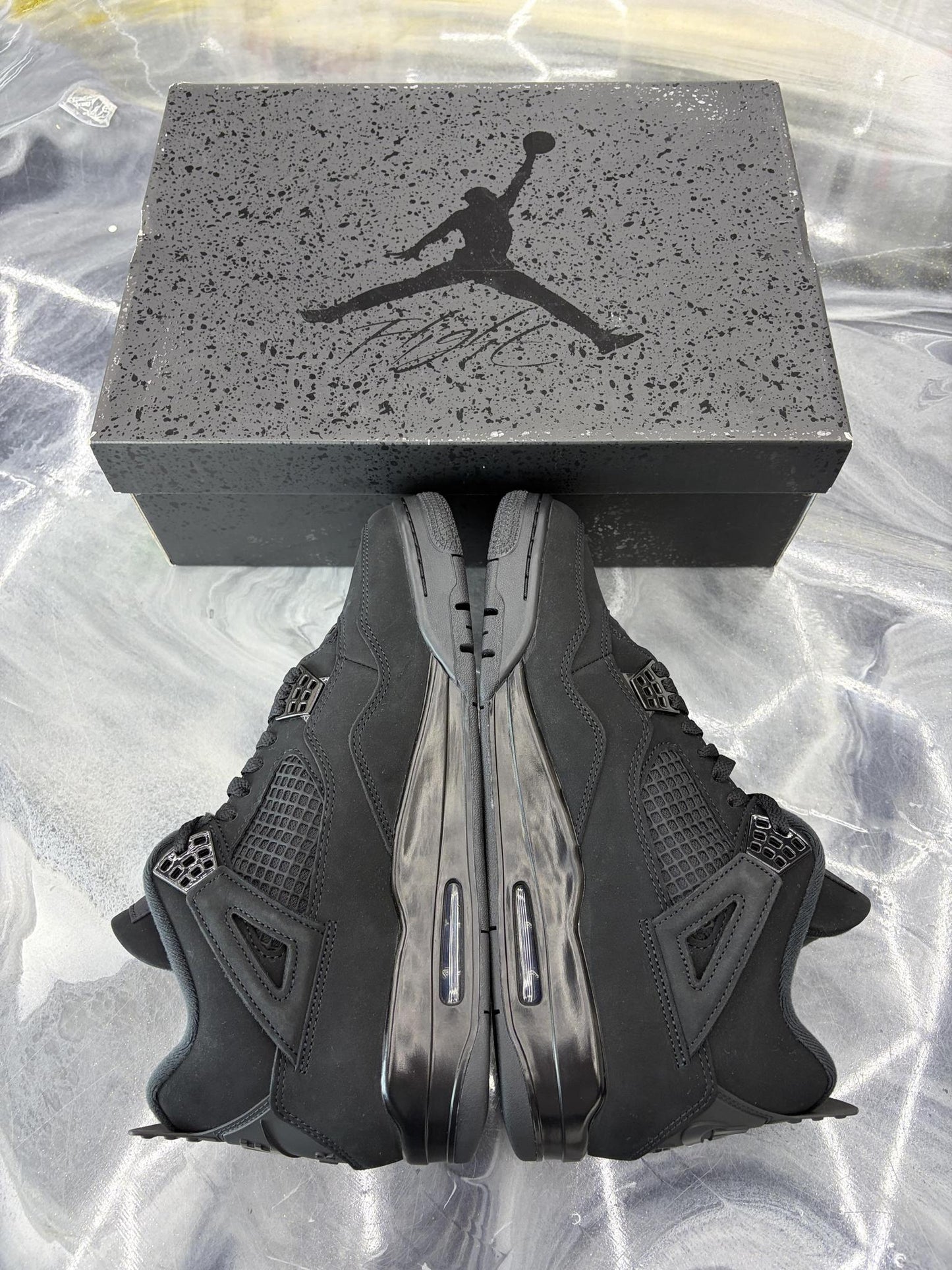Jordan 4 "Black Cat" Used Size 11.5