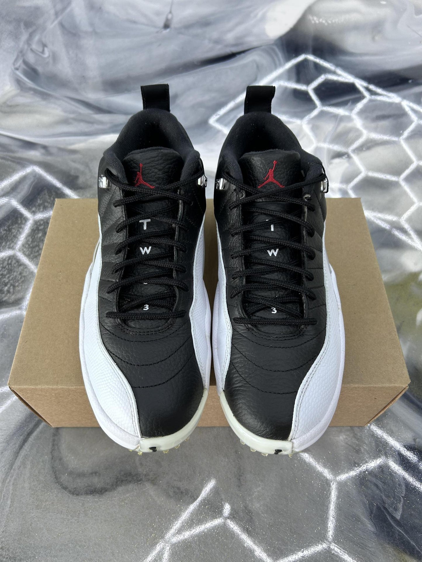 Jordan 12 Low Golf "Playoff" Used Size 10.5