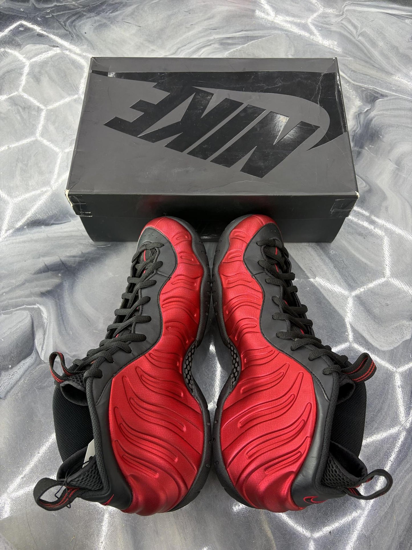 Nike Foamposite Pro "Gym Red" Used Size 13