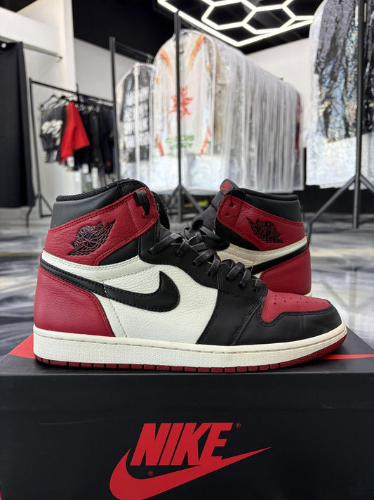 Jordan 1 "Bred Toe" Used Size 10.5