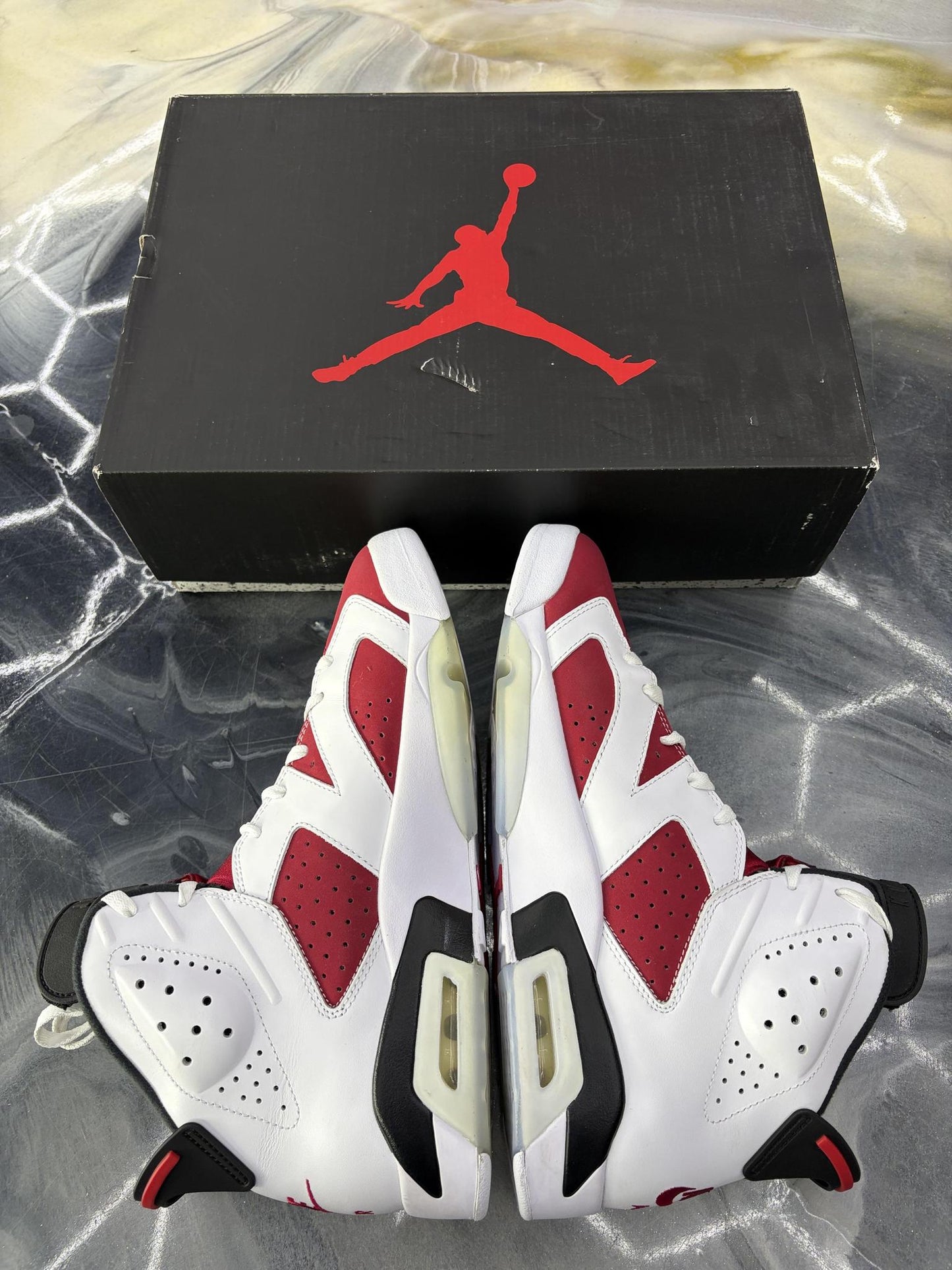 Jordan 6 "Carmine" Used Size 11