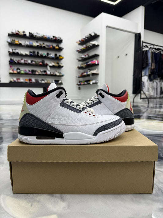 Jordan 3 "Denim" Used Size 9