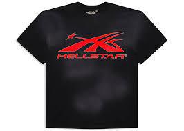 Hellstar Sports Tee "Black/Red" Gel