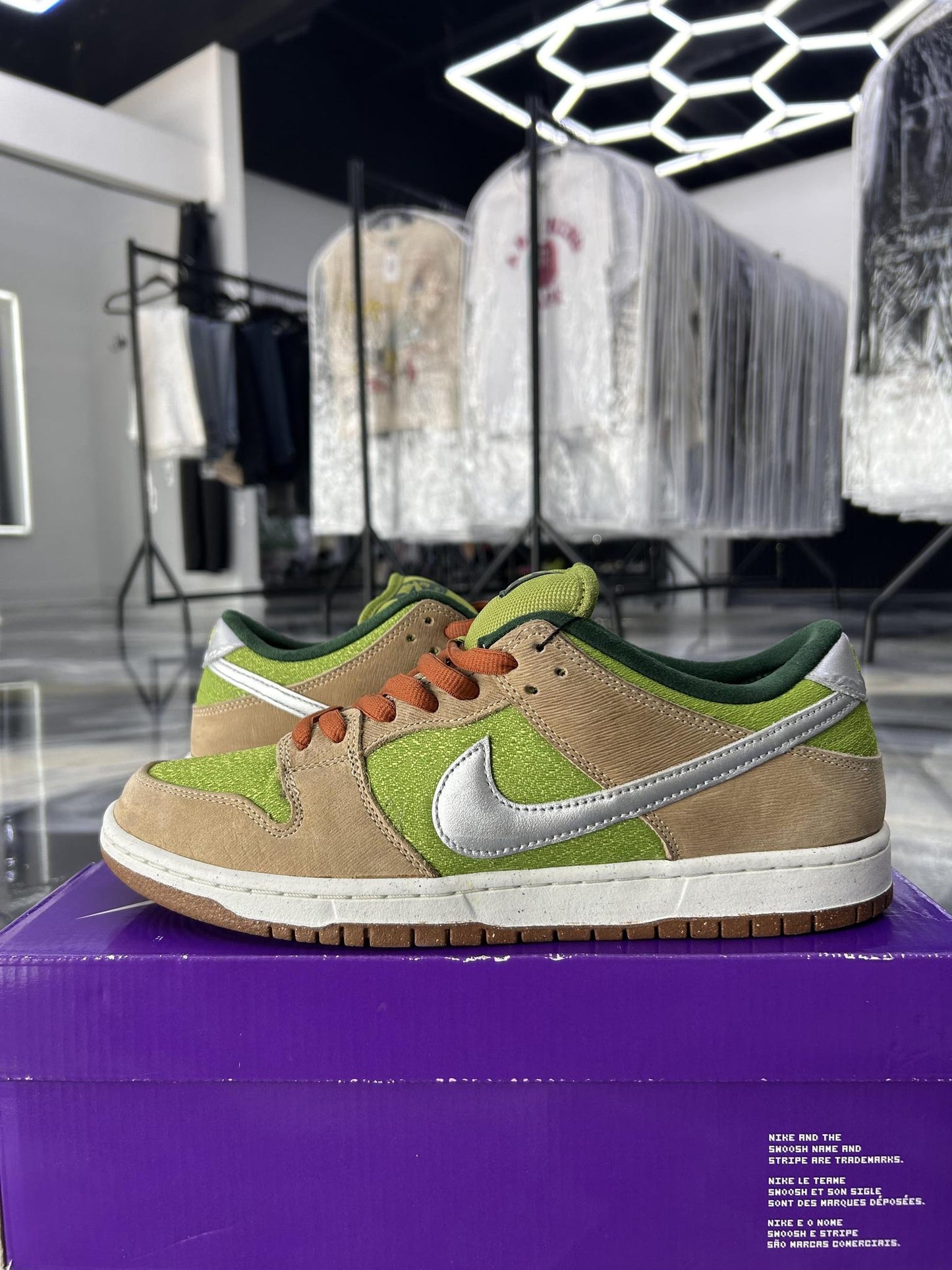 Nike SB Dunk Low "Escargot" Used Size 10.5