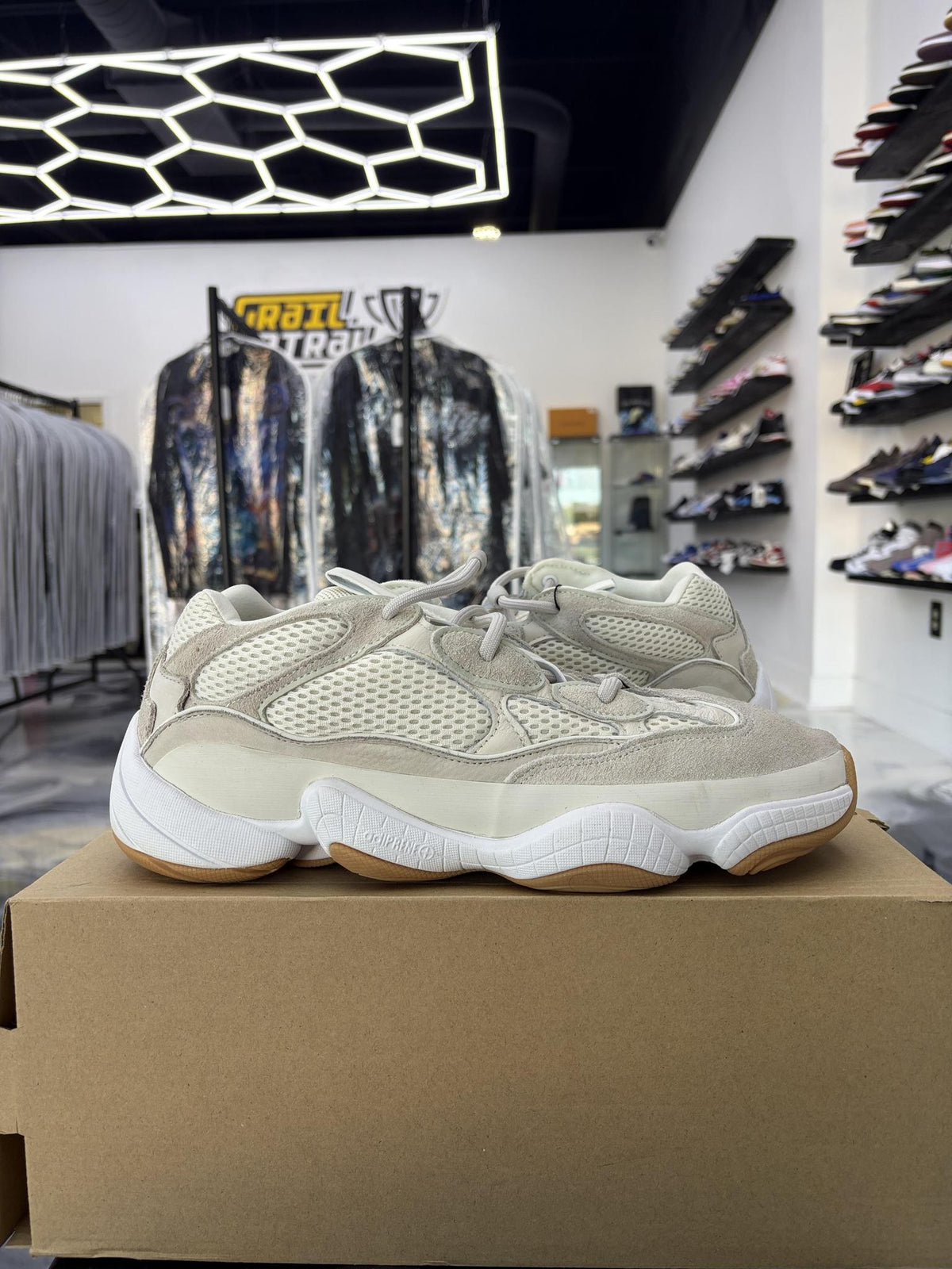Yeezy 500 "Stone Taupe" Used Size 12