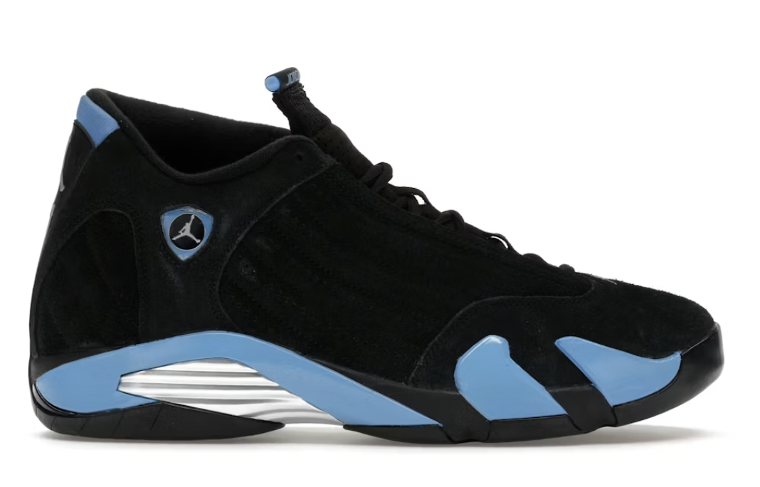 Jordan 14 "Black University Blue"