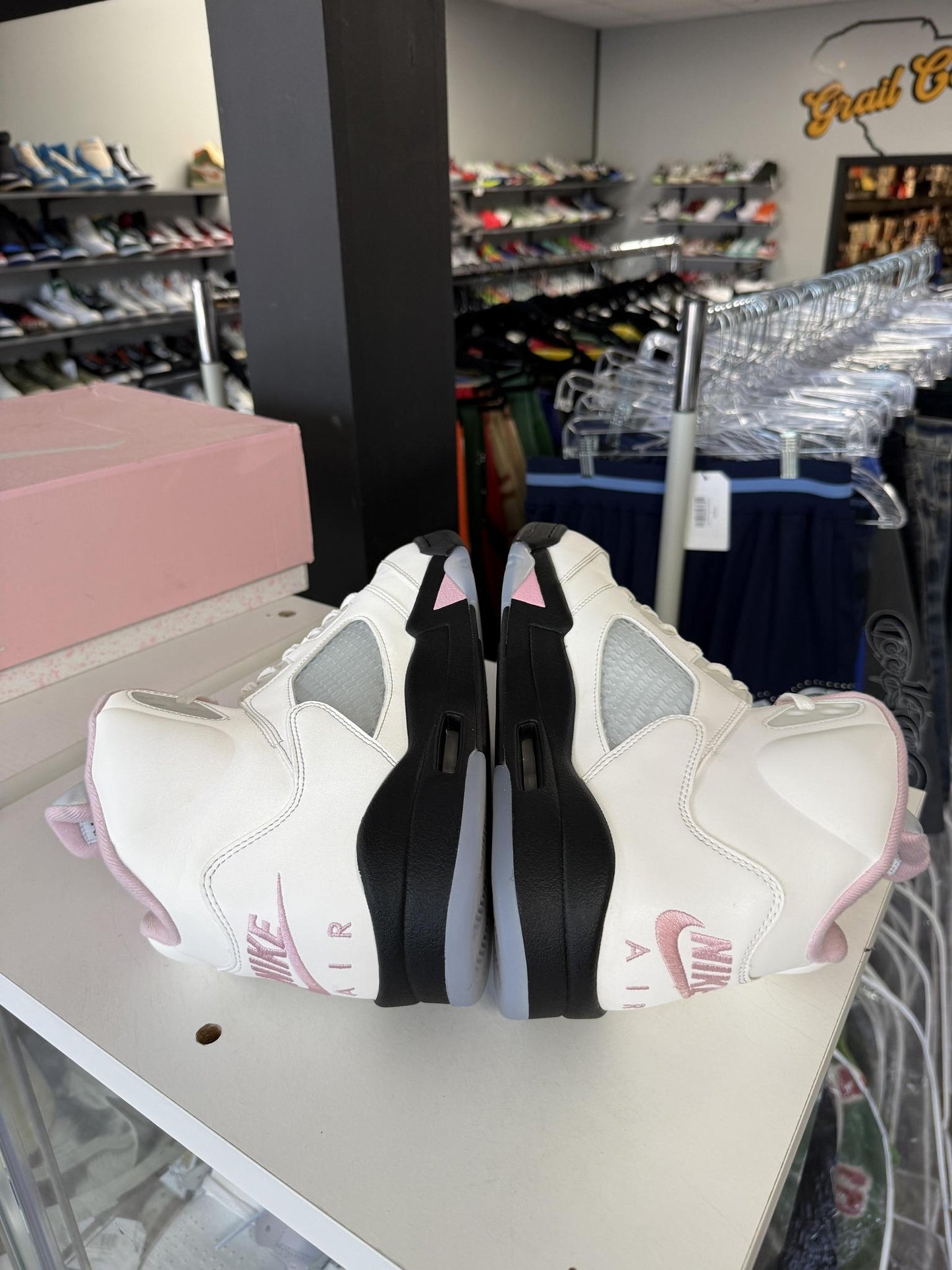Jordan 5 "Soft Pink" Used Size 13