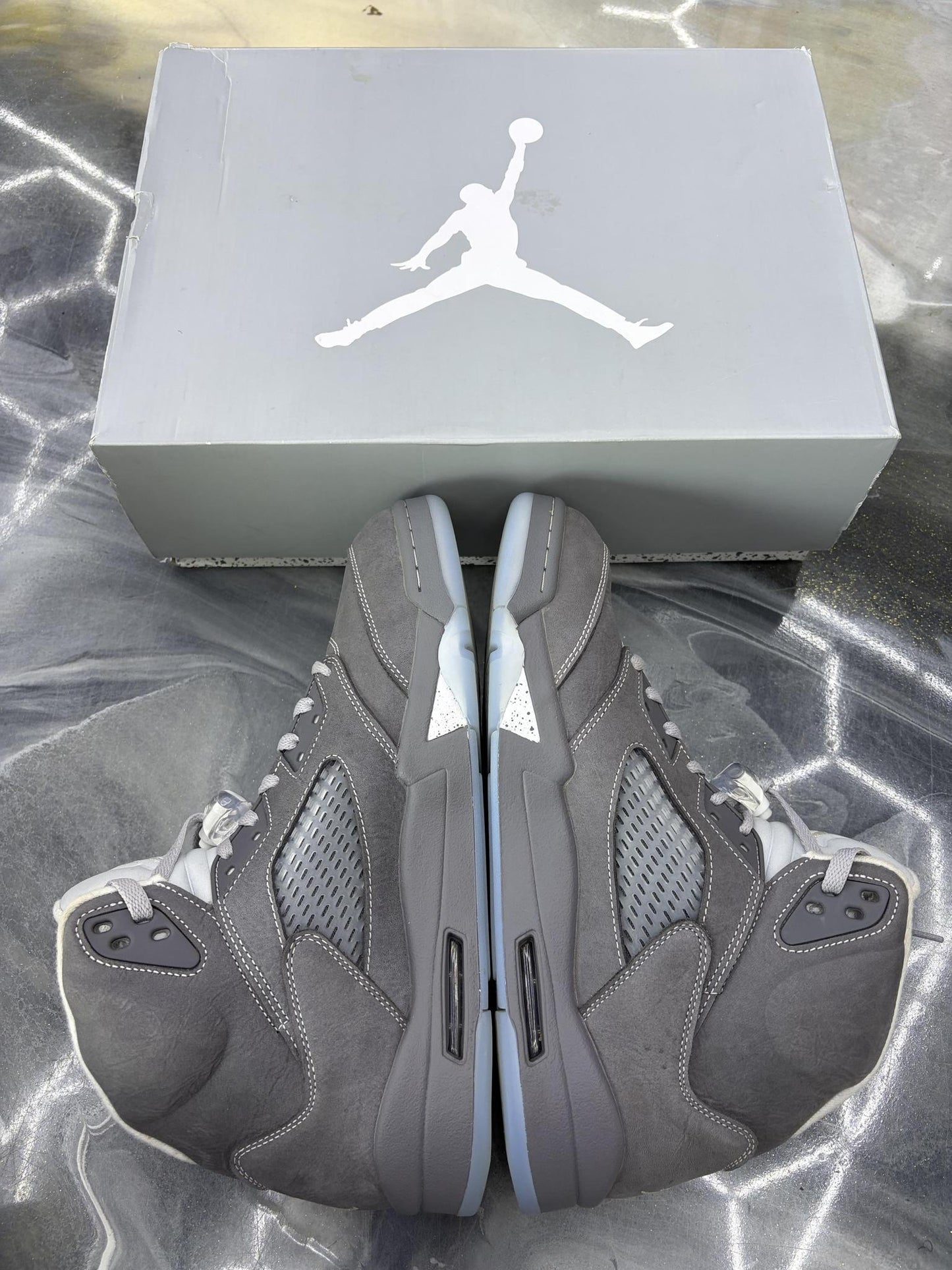 Jordan 5 "Wolf Grey" Used Size 11.5