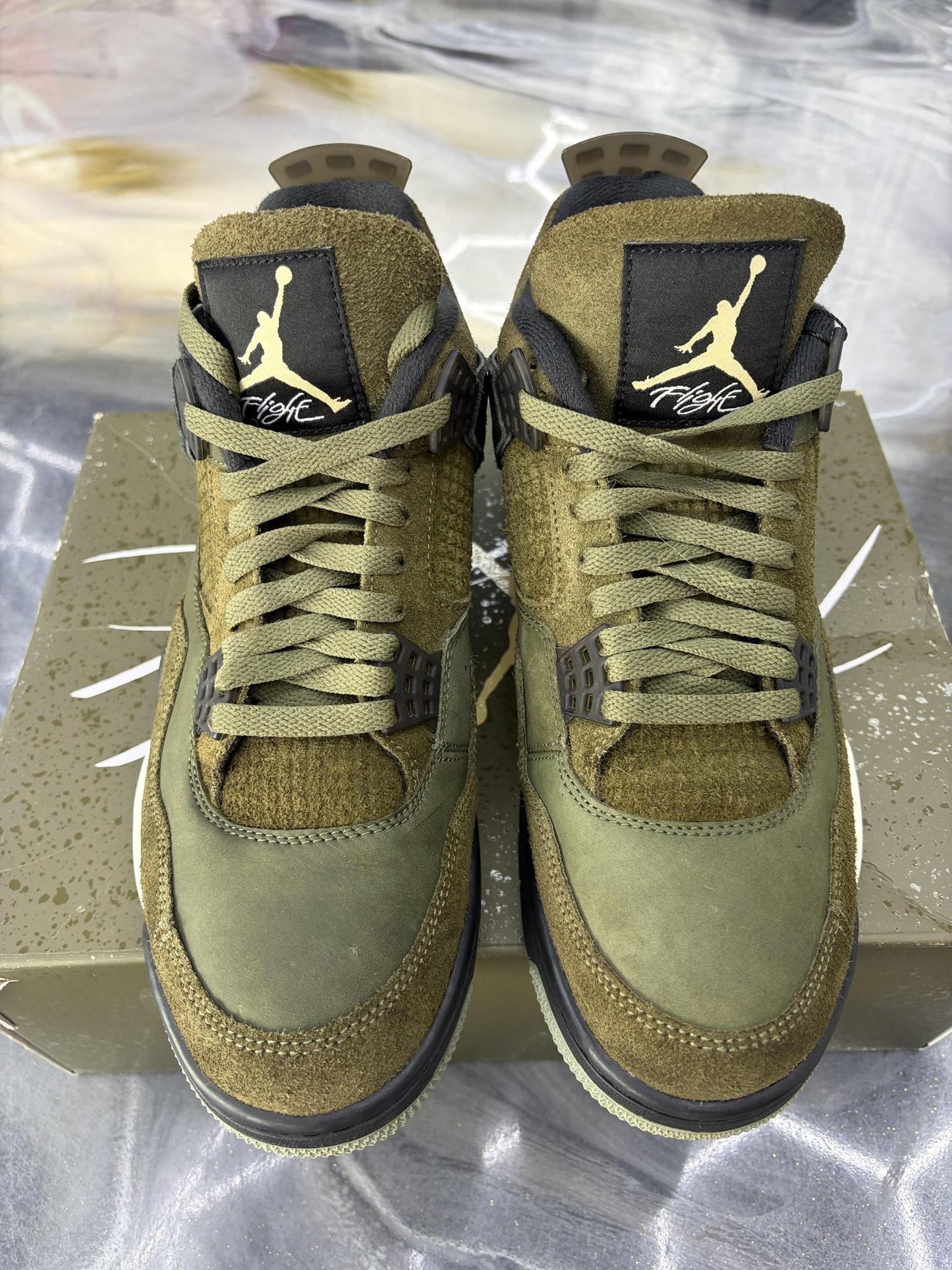 Jordan 4 "Olive" Used Size 10.5