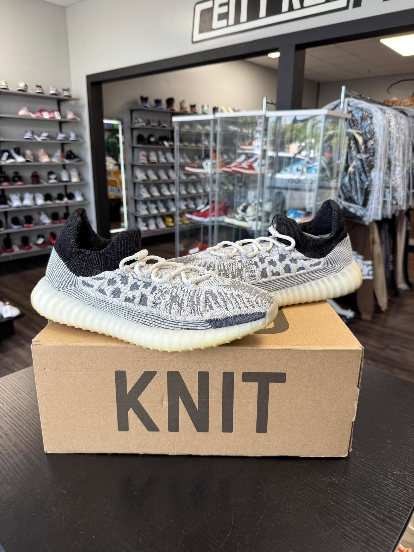 Yeezy 350 V2 CMPCT "Slate Panda" Used Size 13