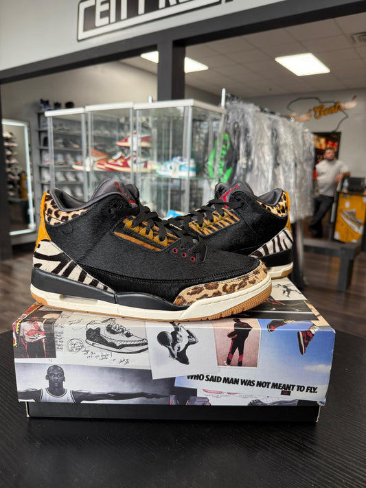 Jordan 3 "Animal Instinct" Used Size 10