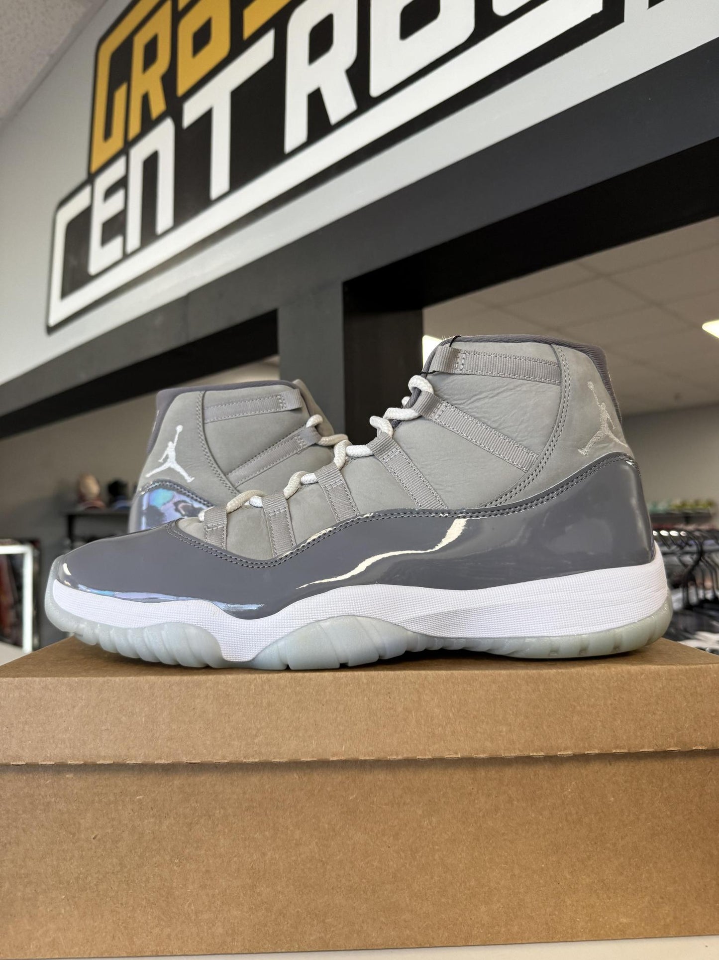 Jordan 11 "Cool Grey" Used Size 14