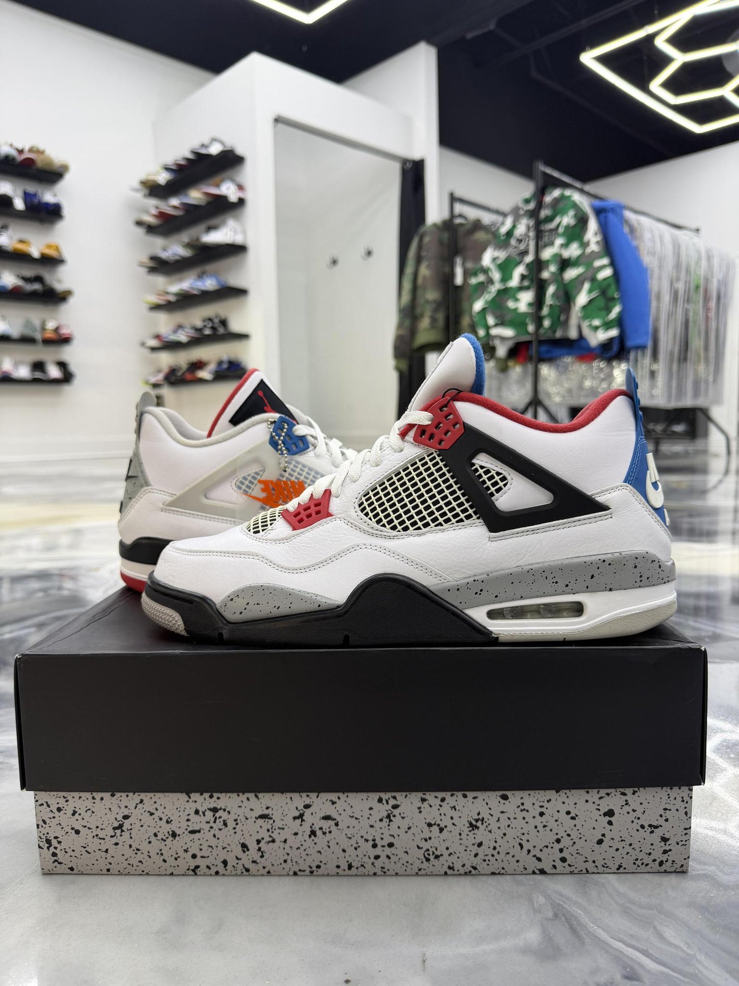 Jordan 4 What The Used Size 13