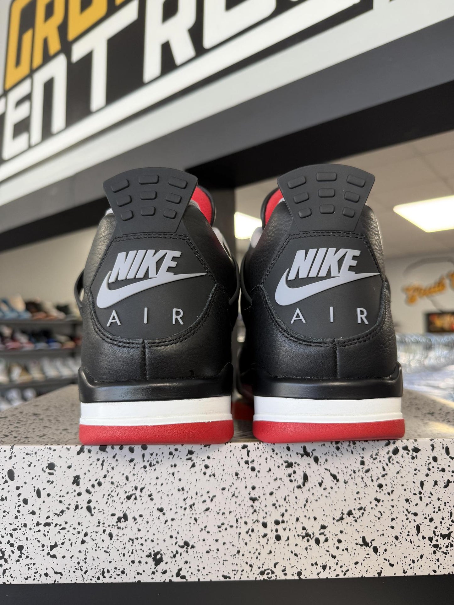 Jordan 4 "Bred Reimagined" Used Size 14