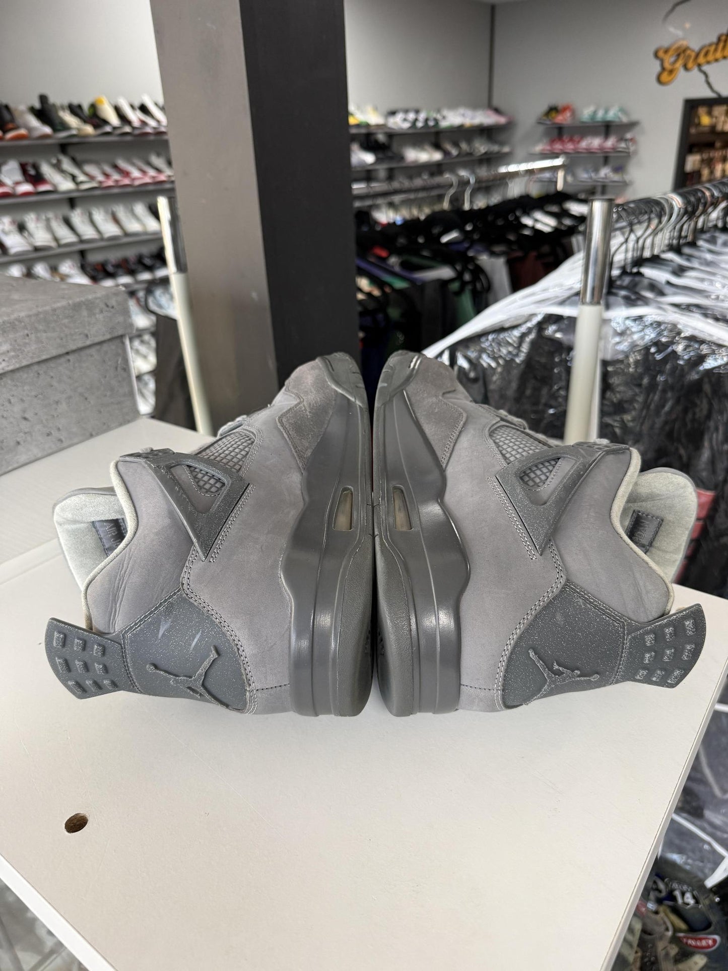 Jordan 4 "Wet Cement" Used Size 13