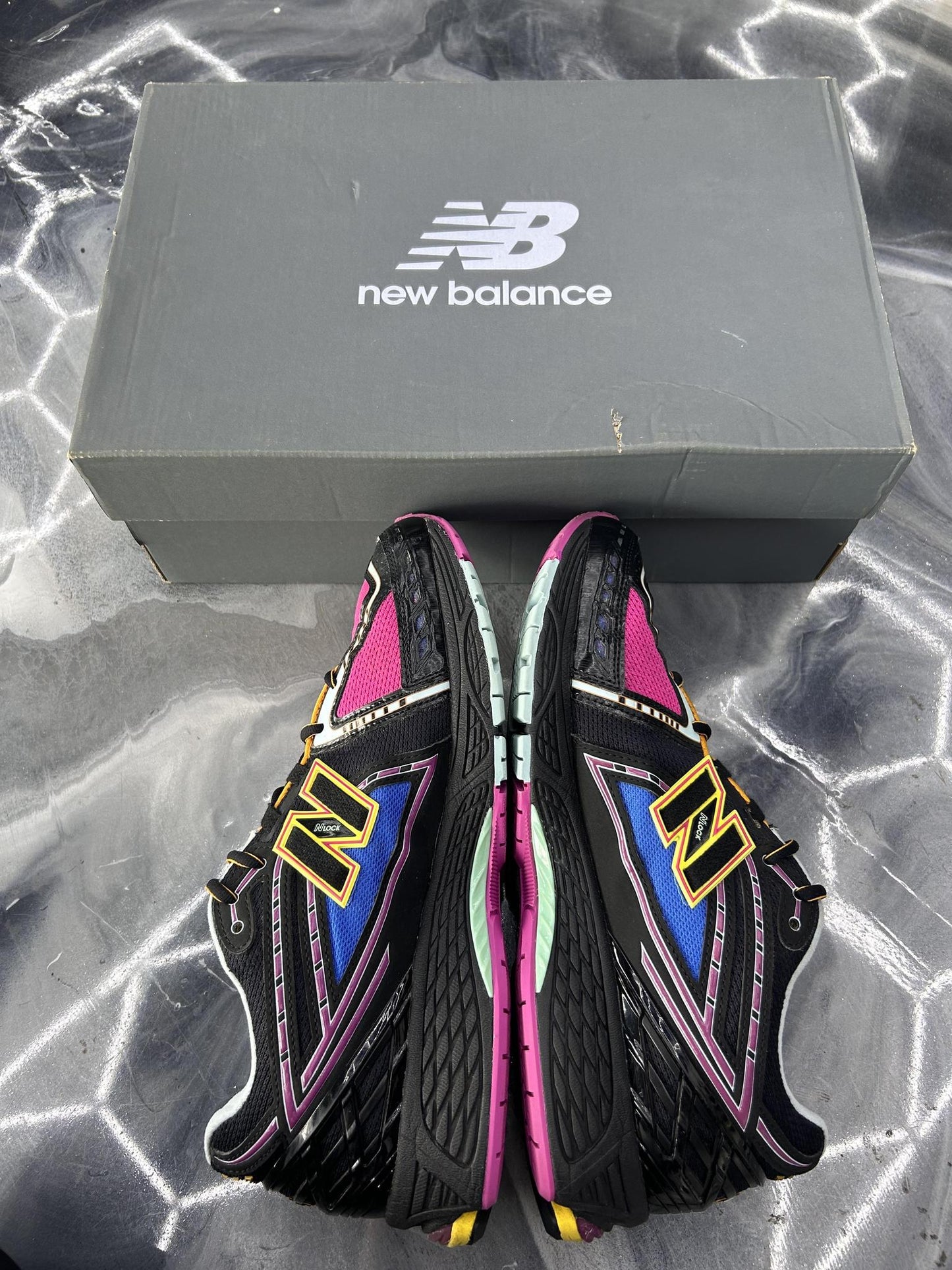 New Balance 1906 "Neon Night" Used Size 11.5