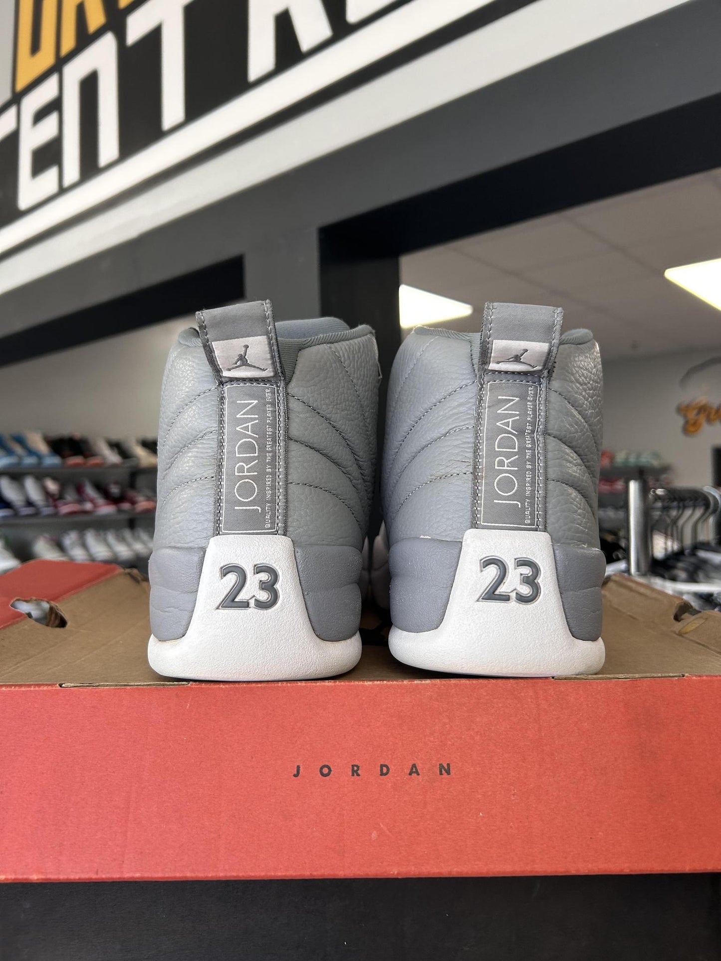 Jordan 12 "Stealth" Used Size 12