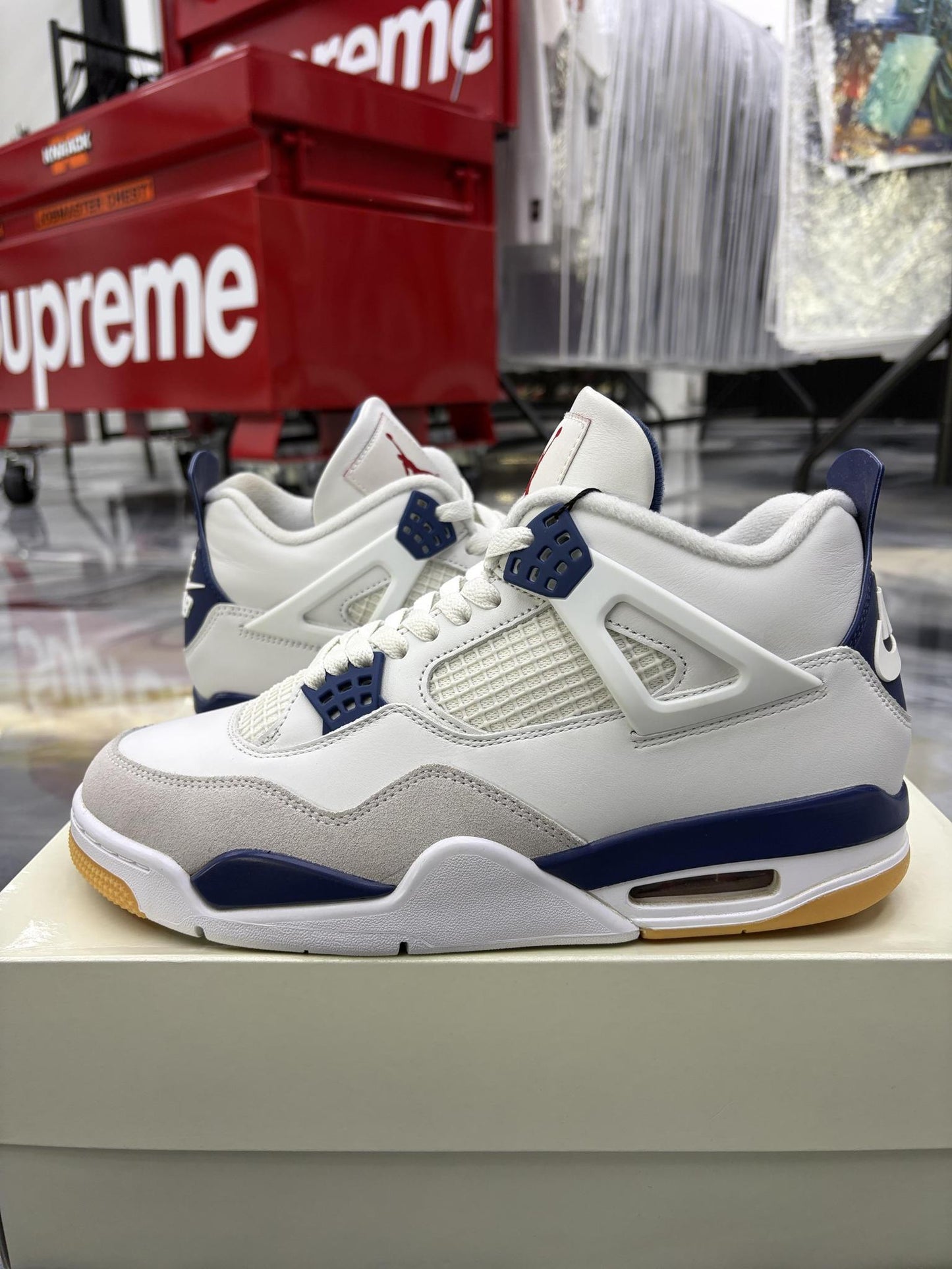 Jordan 4 x SB "Navy" Used Size 9