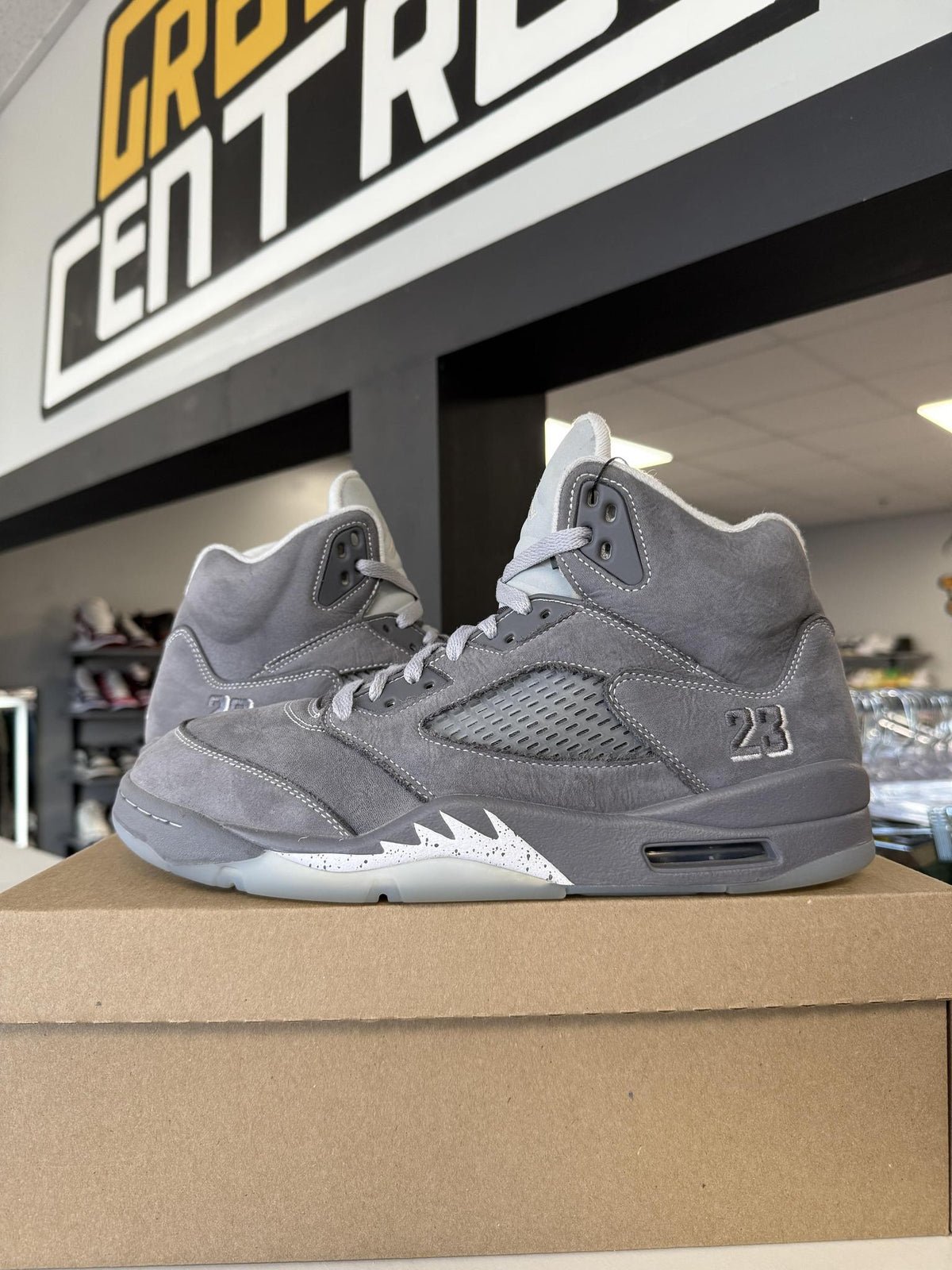 Jordan 5 "Wolf Grey" Used Size 11