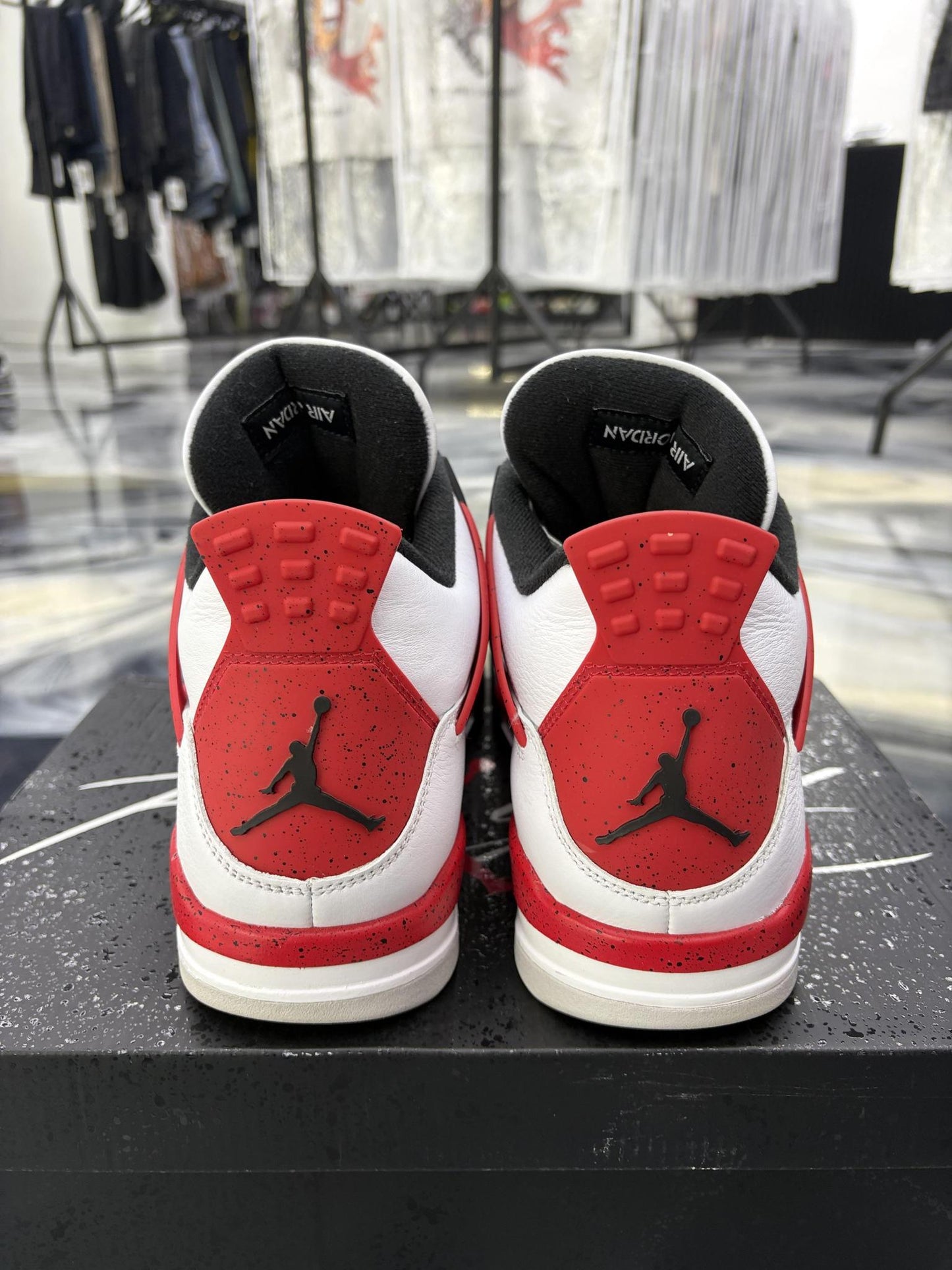 Jordan 4 "Red Cement" Used Size 12