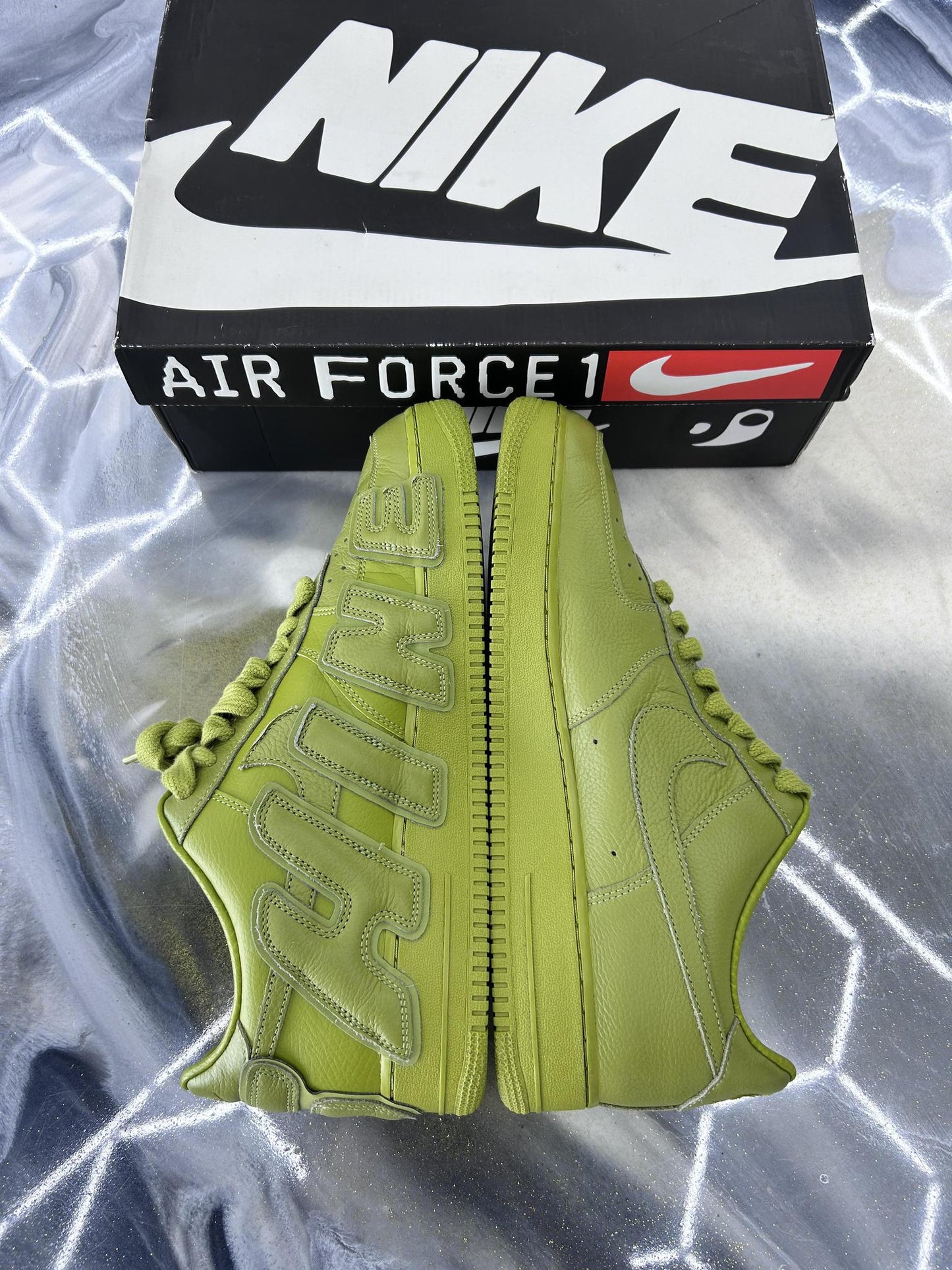 Nike Air Force 1 Low x CPFM "Moss" Used Size 13
