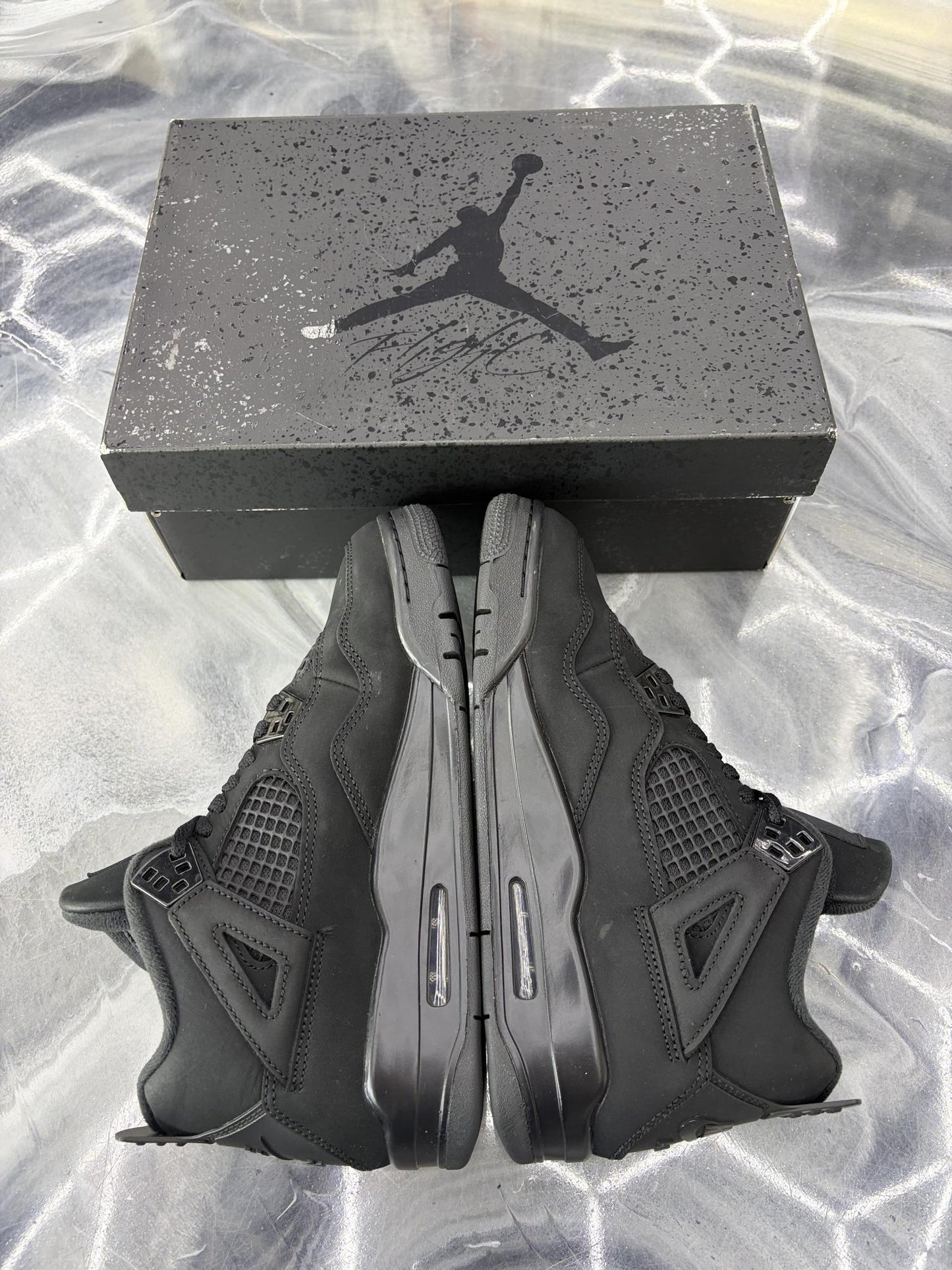 Jordan 4 "Black Cat" Used Size 6.5Y/8W