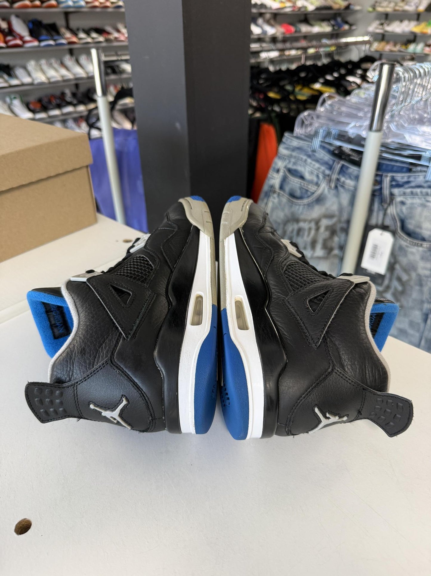 Jordan 4 "Motorsport" Used Size 7Y/8.5W