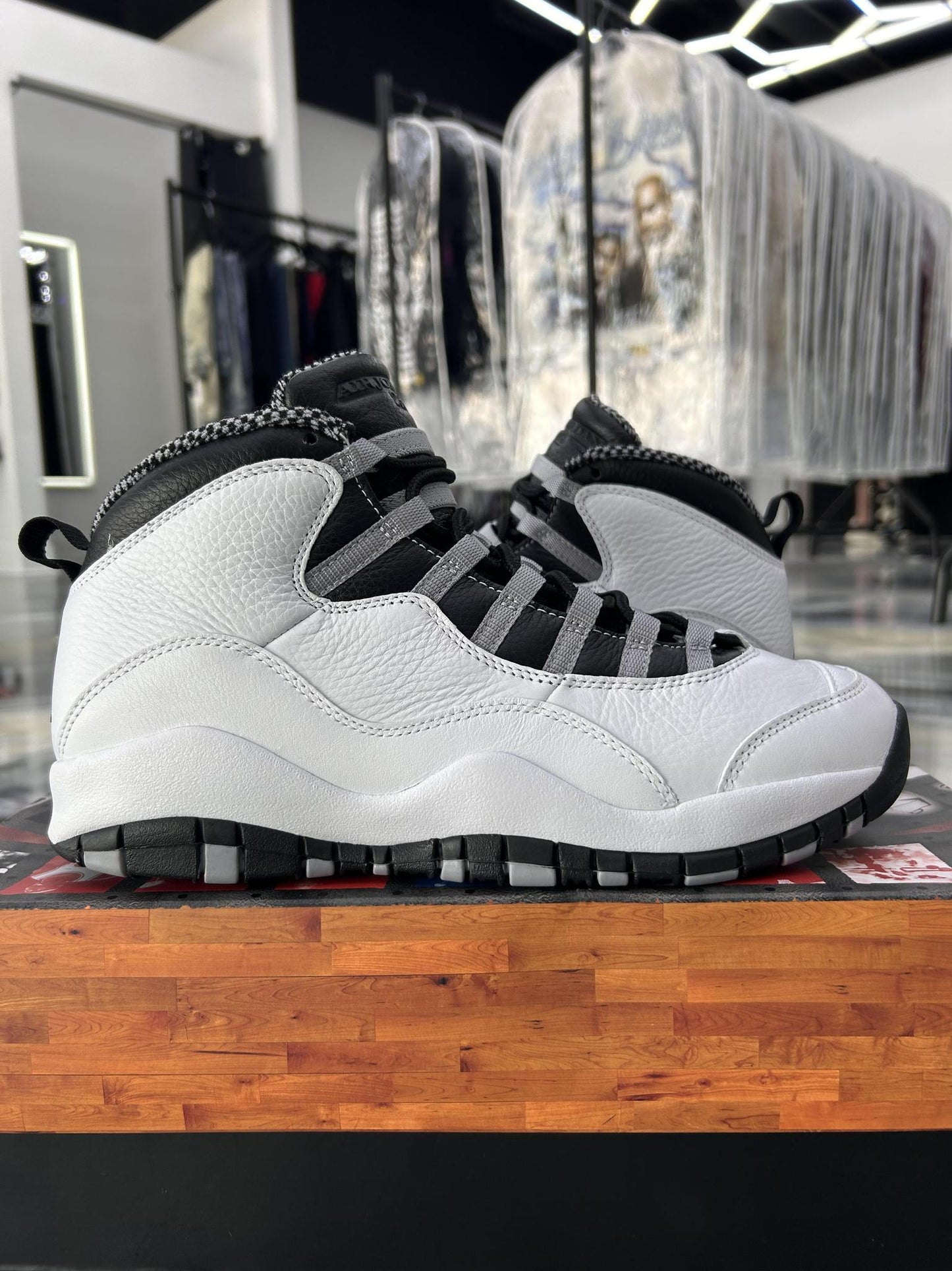 Jordan 10 "Steel" Used Size 9.5