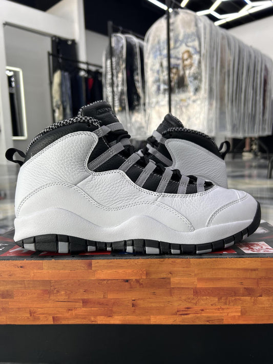 Jordan 10 "Steel" Used Size 9.5