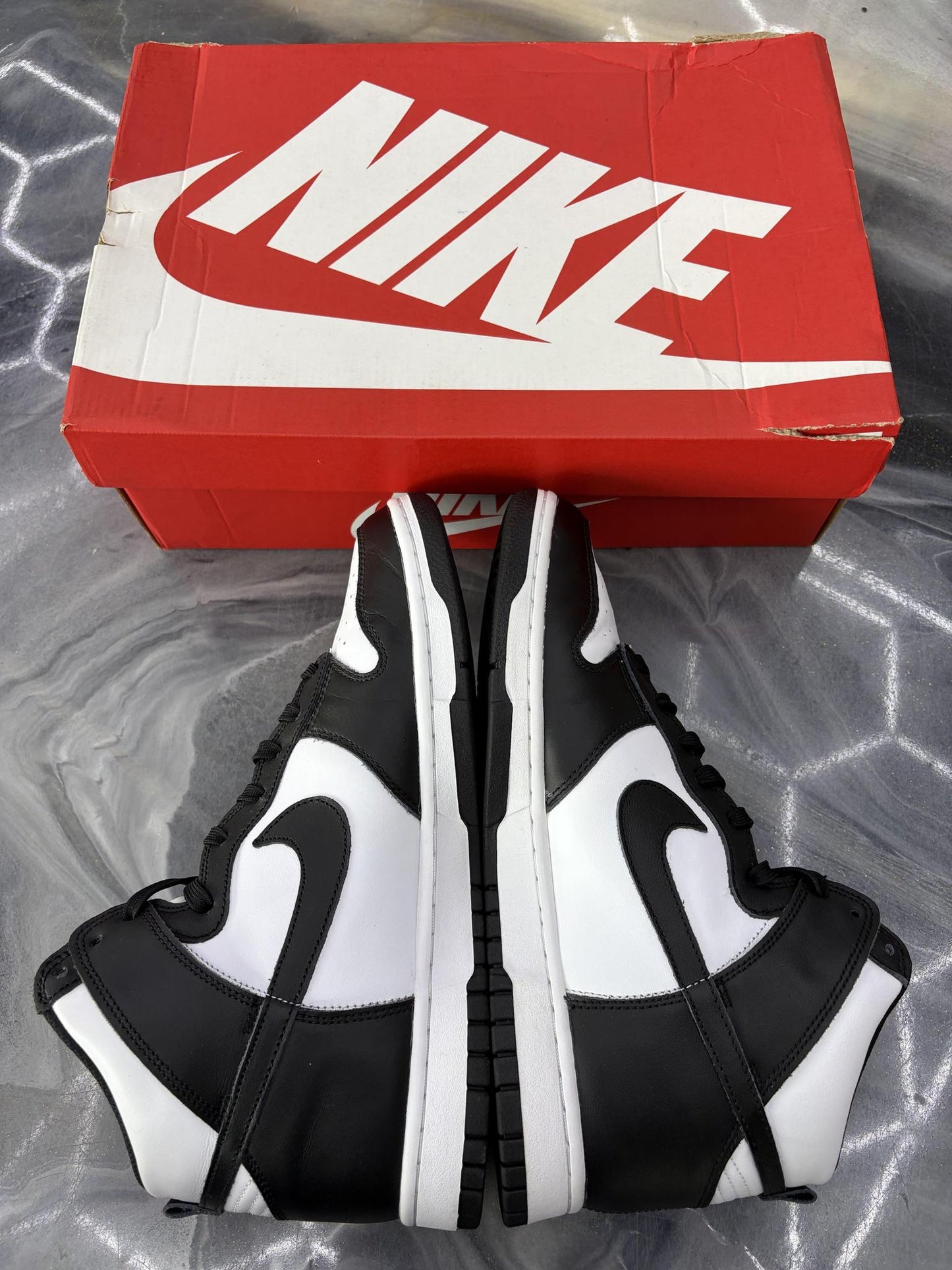 Nike Dunk High "Panda" Used Size 10