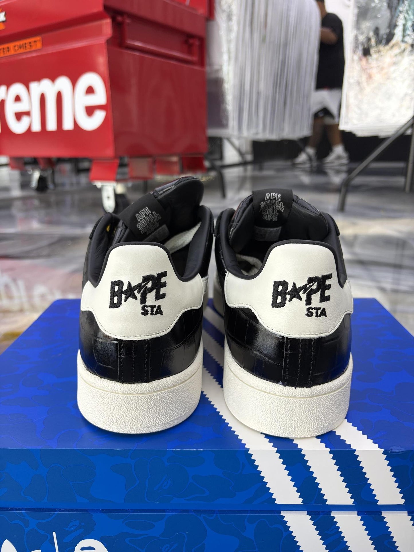 Adidas Campus "Bape Black" Used Size 12