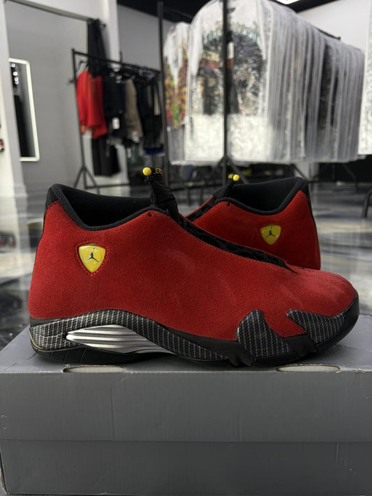 Jordan 14 "Ferrari" Used Size 10.5