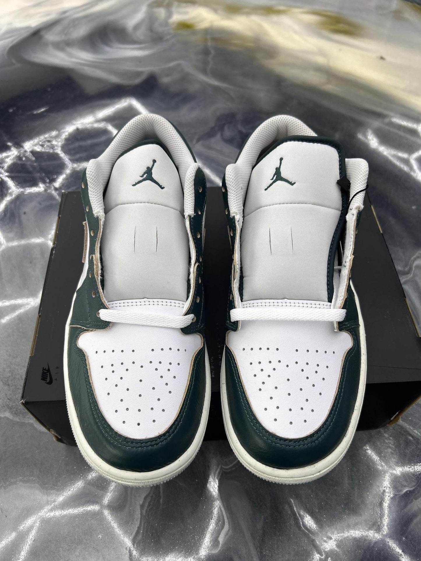 Jordan 1 Low "Oxidized Green" Used Size 9